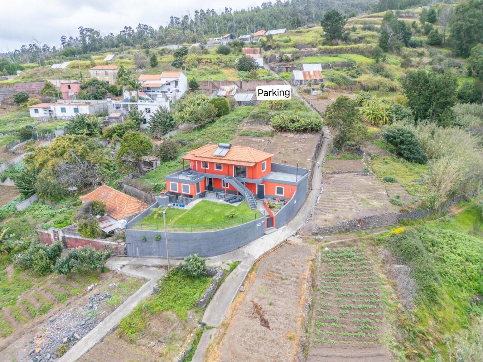 Casa Dos Avos Domingos & Matilde Villa Estreito Da Calheta Exterior foto